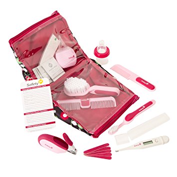 Safety 1st Deluxe Healthcare and Grooming Kit, Raspberry