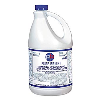 Pure Bright BLEACH6 Liquid Bleach, 1 Gallon Bottle (Case of 6)