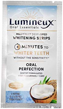 Oral Essentials - Whitening Strips 30 minute to Whiter Teeth Without Sensitivity Mint Flavor - 1 Count