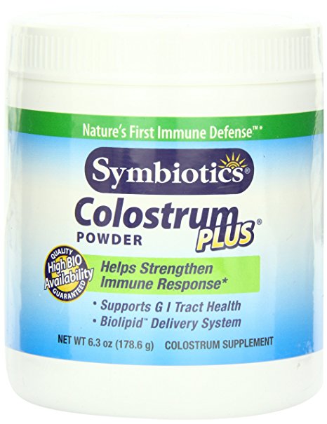 Symbiotics Nature's First Immune Defense Colostrum Plus, 6.3 Oz Powder, 6.3 Oz (178.7 G)