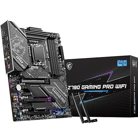 MSI Z790 Gaming PRO WiFi Motherboard with PCIe 5.0 and Blazing Fast WiFi 6E