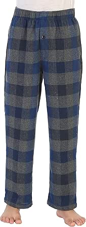 Gioberti Boys Flannel Lounge Pajama Pants - Yarn Dye Brushed with Elastic Waist