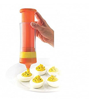 MSC International Joie 7 Piece Egg Maker for Mashing Yolks and Filling Deviled Eggs