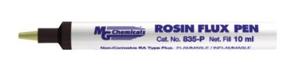 MG Chemicals 835 Liquid Rosin Flux, Non Corrosive and Non Conductive Residue, 10 ml Pen