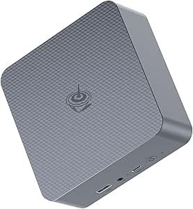 Beelink EQR6 Mini PC, AMD Ryzen 7 7735HS(Up to 4.75GHz) 8C/16T, Mini Computer 24GB DDR4 RAM 1TB NVMe SSD, Micro Desktop PC 4K@60Hz Dual HDMI/BT5.2/WiFi 6 for Office/Home/Ai Copilot/W11 Pro