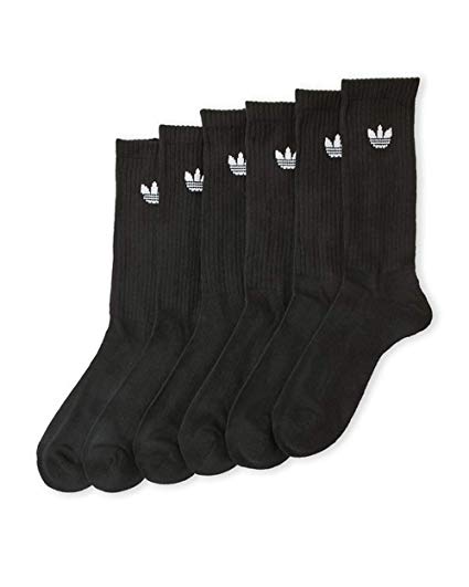 adidas Men's Athletic 6-Pack Crew Socks
