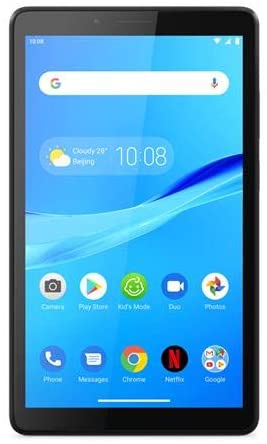 Lenovo Tab M7 7 Inch HD Tablet – (Quad Core 1.3GHz, 1GB RAM, 16GB eMMC, Android Pie) – Iron Grey