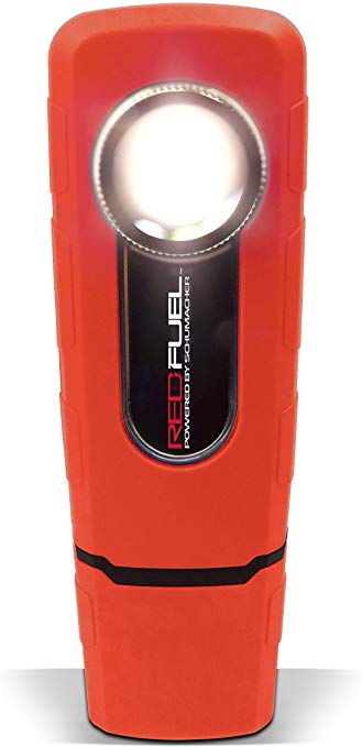 Schumacher SL136R Red 360 Degree Color Match LED Cordless Rechargeable Work Light