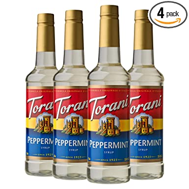 Torani Syrup, Peppermint, 25.4 Ounces (Pack of 4)