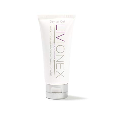 Livionex Dental Gel- Cleans Teeth & Removes Plaque Better; Prevents Bad Breath; Peppermint Flavor; Dispensed In A Tube