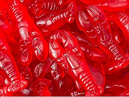 Bulk Candy, Gummy Lobsters - 5lb Factory Sealed Bag