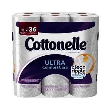 Cottonelle Ultra Toilet Paper Double Roll 18 Count