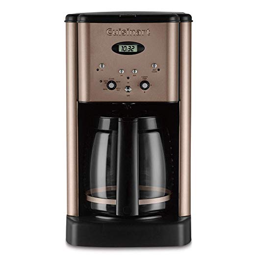 Cuisinart DCC-1200 Brew Central 12 Cup Programmable Coffeemaker, Umber