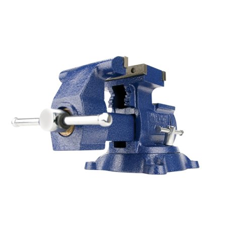 Wilton 14500 4500, Reversible Mechanics Vise-Swivel Base, 5-1/2-Inch Jaw Width, 6-Inch Jaw Opening, 3-3/4-Inch Throat Depth