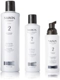 Nioxin System 2 Starter Kit Cleanser Scalp Therapy and Scalp Treatment 1 set Cleanser 300mL 101 FL OZ Scalp Therapy 150 mL 507 FL OZ Scalp Treatment 100mL 338 FL OZ