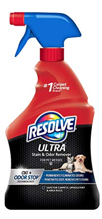 Resolve Ultra Stain & Odor Remover for Pet Messes, 32 Ounce