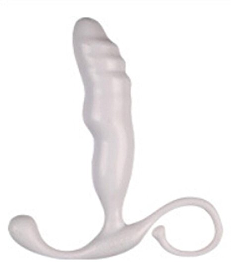 Raphycool Stimulation Anal Sexy Toys Prostate Massager (White)