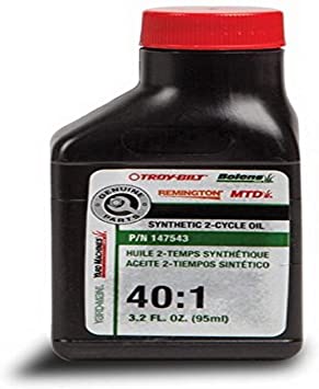 MTD Genuine Parts 40:1 2-Cycle Oil - 3.2 oz.