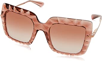 Dolce and Gabbana DG6111 314813 Pink DG6111 Square Sunglasses Lens Category 2 S