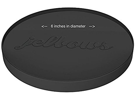jelbows "Desktop Size Black" Ergonomic Gel Wrist Rests Arm Elbow Pads - Perfect Solution for Tennis Elbow Support Computer Gaming Carpal Tunnel Bursitis Arthritis Syndrome Relief by jelbows (2 pack)