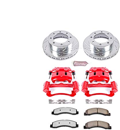 Power Stop KC1905-36 Front Z36 Truck and Tow Brake Kit with Calipers