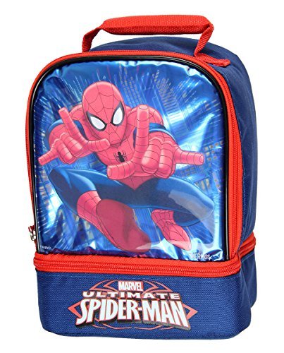 Thermos Dual Compartment Lunch Kit, Spiderman