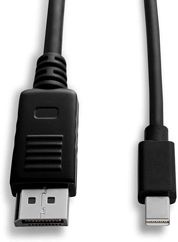 V7 1.8M (6ft) MDP-2-DP Cable, Mini Dislayport to Displayport Black 1.3 DP Cable - V7MDP2DP-6FT-BLK-1N