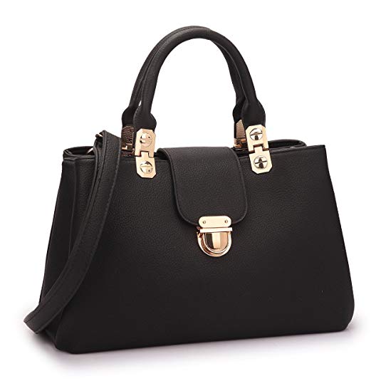 Dasein Women Handbags Top Handle Satchel Tote Purse Ladies Leather Shoulder Bag