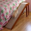 Wooden Pet Ramp for Bed - Indoor Dog Ramp Made of Oak Wood Furniture