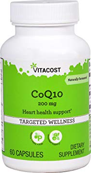 Vitacost CoQ10 -- 200 mg - 60 Capsules