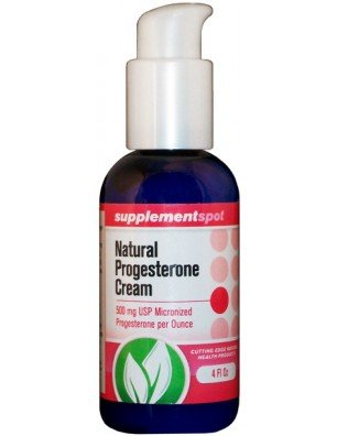 Natural Progesterone Cream, 4 fl oz