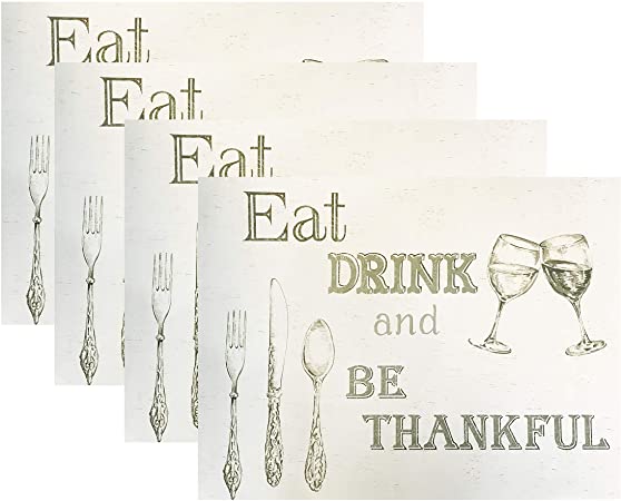 Benson Mills Cork PLACEMAT, 12X16, Modern Feast,24459