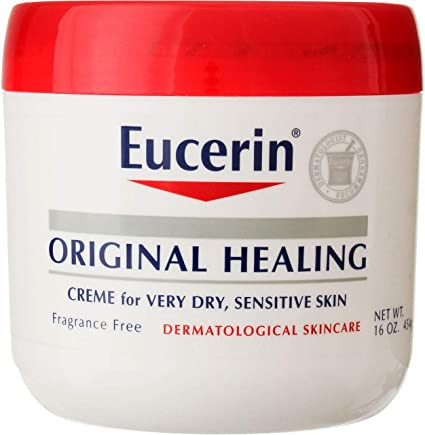 Eucerin Original Healing Rich Creme 16 oz (Pack of 3)
