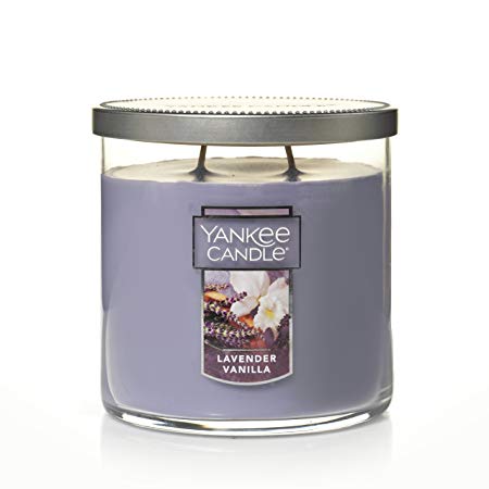 Yankee Candle Medium 2-Wick Tumbler Candle, Lavender Vanilla