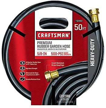 Craftsman Premium Rubber Garden Hose