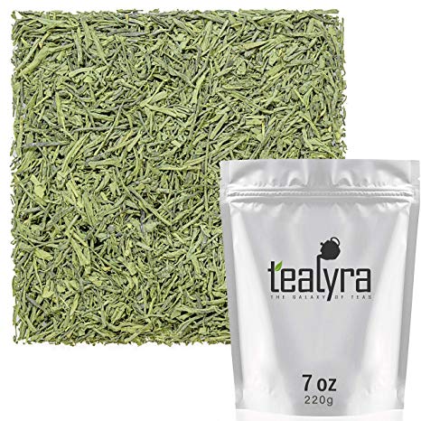 Tealyra - Japanese Iri Sencha - Blend Of Matcha Powder and Sencha Green Tea - Loose Leaf Tea - Caffeine Medium - High Antioxidants - 220g (8-ounce)