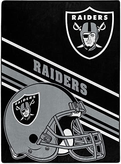 NFL Team Logo "Slant" Raschel Throw Blanket, 60" x 80"