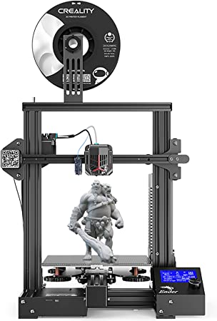 Official Creality Ender 3 Neo 3D Printer with CR Touch Auto Leveling Kit Full-Metal Extruder Carborundum Glass Platform with Resume Printing Function Printing Size 220x220x250mm