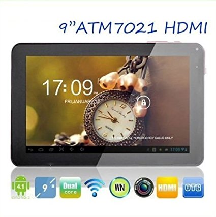 Goldengulf 9" Inch ATM7021 Android 4.2 HDMI Dual Core Camera 8GB Touch Screen Tablet PC G sensor WIFI