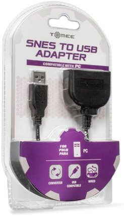 Tomee SNES to PC USB Retro Controller Adapter Convertor - PC Mac Linux