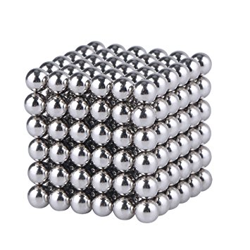 Unime 216 Magnetic Balls Magnetic Ball Toys for Intelligence Development and Stress Relief ( 5 mm 216 Pack )