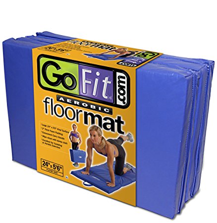 GoFit Aerobic Floor Mat, 24" x 5' 6"