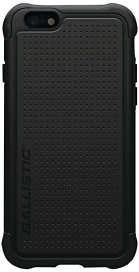 Ballistic Tough Jacket Case for the Apple iPhone 6 and iPhone 6s - Retail Packaging - Black