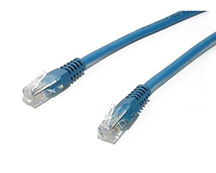 StarTech.com Cat5e Ethernet Cable - 30 ft - Blue - Patch Cable - Molded Cat5e Cable - Long Network Cable - Ethernet Cord - Cat 5e Cable - 30ft (M45PATCH30BL)