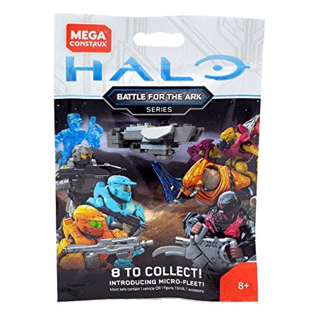 Halo Mega Construx Micro Action Figures A New Dawn Series CNC84 Blind Bag (Bundle of 6)