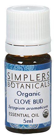 Simplers Botanical Company - Clove Bud Essential Oil, 5 Milliliter liquid