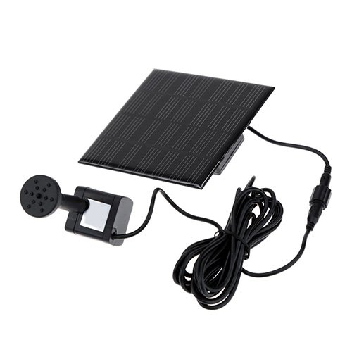 Solar Pump for Water Fountain , Solar Powered Panel Kit Pool Garden Watering Submersible Pump1.2W