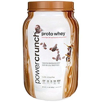 BioNutritional Research Group Power Crunch Proto Whey Cafe Mocha 2.1 lbs (962 grams) Pwdr