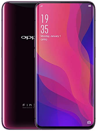 OPPO Find X 8GB RAM and 256GB Storage 6.4-Inch Dual SIM Smartphone - Red