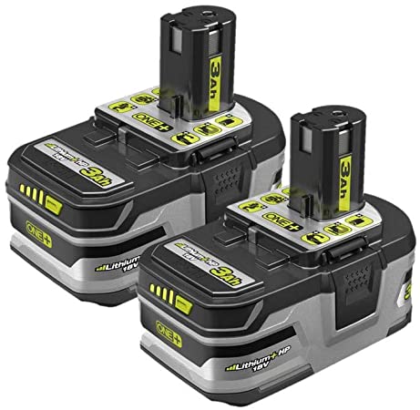 Ryobi 18-Volt ONE  3.0Ah Battery (2-Pack)